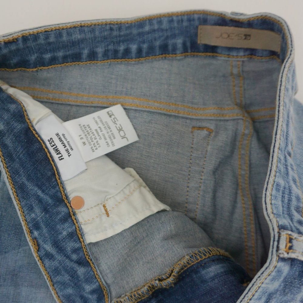 Joes Jeans Womens 31 The Markie Mid Rise Cropped Skinny Jeans Herrera Blue - Picture 5 of 10